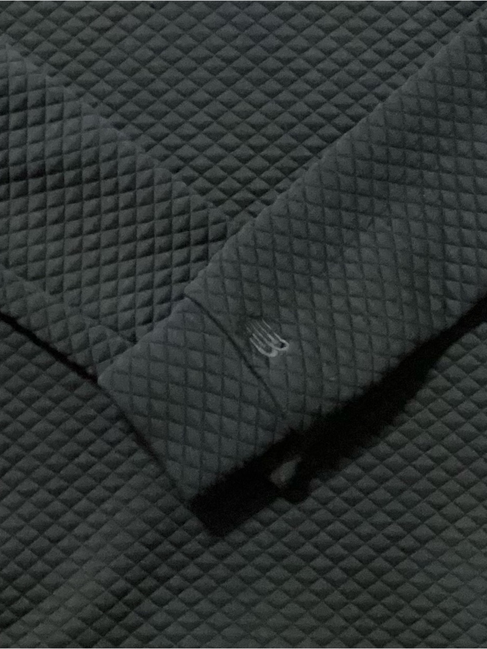 New Balance Black Quilted Tunic